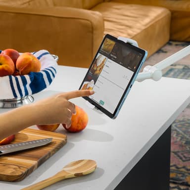 Twelve South iPad stativ til nettbrett (hvit)