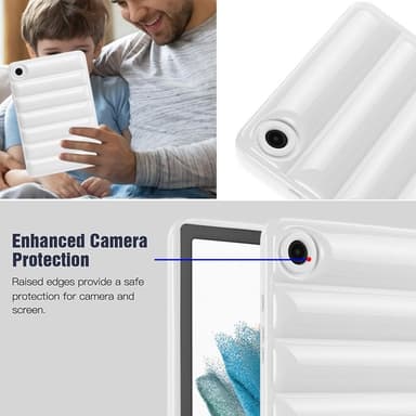 Samsung Galaxy Tab A8 10.5 (2021/2022) Godterifarge TPU - Hvit