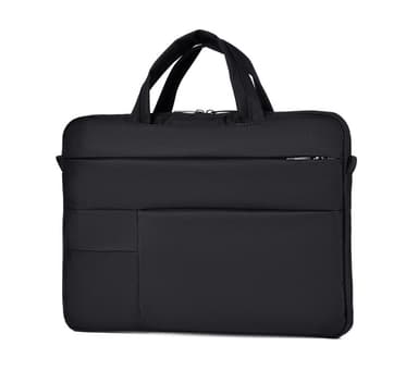 Laptopväska med flera fickor Sort 15.6 inch