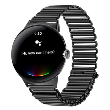 Klockarmband i rostfritt stål Sort Google Pixel Watch