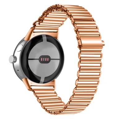 Klockarmband i rostfritt stål Rose gull Google Pixel Watch