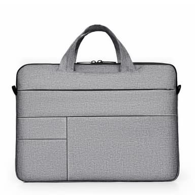 Laptopveske med flere lommer Grå 14 inch