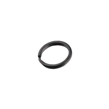 Delte nøkkelringer Bulk for nøkkelring 10-pak Sort 25 mm