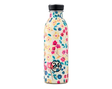 Enkeltvegget drikkeflaske i stål fra 24Bottles, Petit Jardin