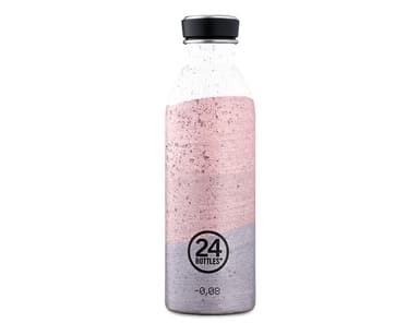 Enkeltvegget drikkeflaske i stål fra 24Bottles, Moonvalley