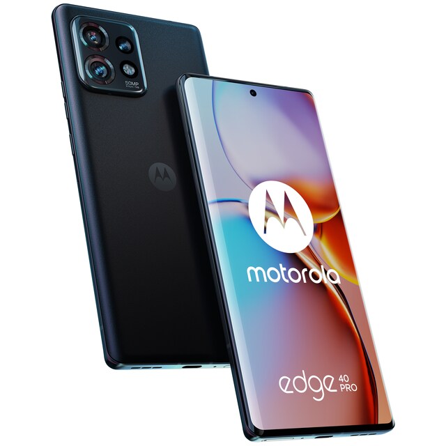 Motorola Edge 40 Pro 5G smarttelefon 12/256GB (sort)