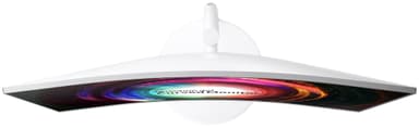 Samsung Curved C27H711 27" skjerm (hvit)