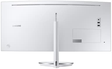 Samsung C34F791 buet 34" skjerm (hvit/sølv)