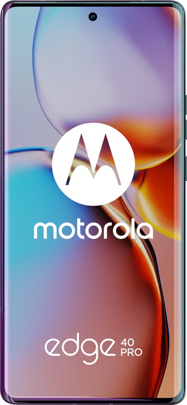 Motorola Edge 40 Pro 5G smarttelefon 12/256GB (sort)