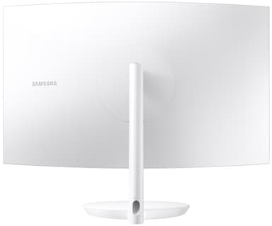 Samsung Curved C32H711 31.5" skjerm (hvit)