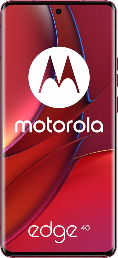 Motorola Edge 40 5G smarttelefon 8/256GB (Viva Magenta)