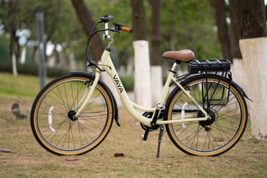 Vaya Classic elsykkel 735235 (hvit)