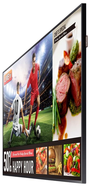 Samsung 49" Smart Signage infoskjerm LH49RMHELGW/EN