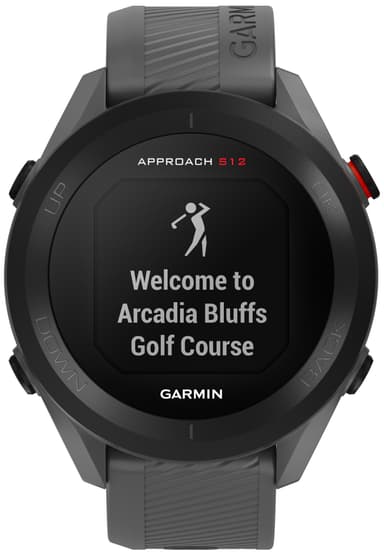 Garmin Approach S12 2022 GPS golfklokke (grå)