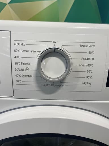 Bosch Serie 6 vaskemaskin WAU28UE9SN (hvit) - brukt