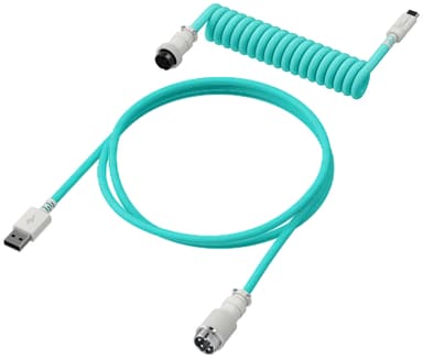 HyperX spiralkabel for tastatur (grønn)
