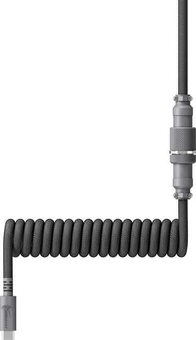 HyperX spiralkabel for tastatur (grå)