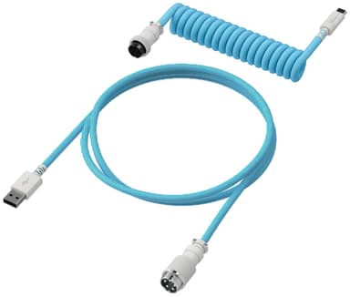 HyperX spiralkabel for tastatur (blå)