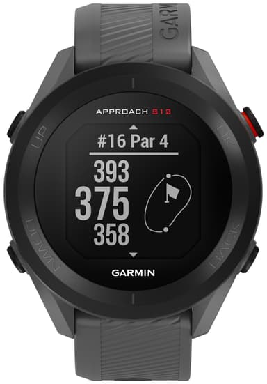 Garmin Approach S12 2022 GPS golfklokke (grå)
