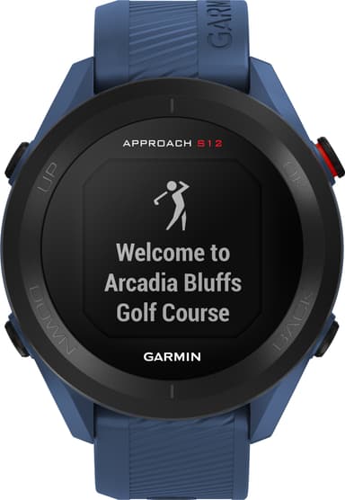Garmin Approach S12 2022 GPS golfklokke (blå)