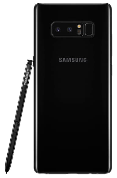 Samsung Galaxy Note8 smarttelefon (sort)
