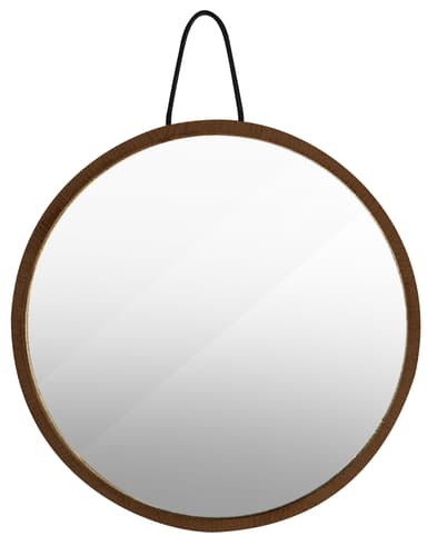 Home>it® speil med treramme Ø20,5 cm eik røkt