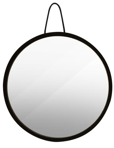 Home>it® speil med treramme Ø20,5 cm eik svart