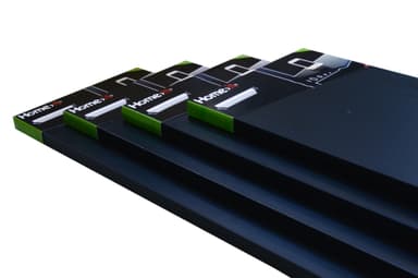 Hylle 120 cm - svart