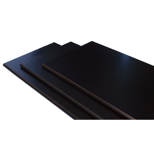 Hylle M-design 100 cm - svart