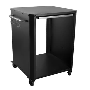 Cozze® utebord med rustfritt uttrekksbord til 13/17""-pizzaovner