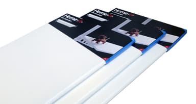 Hylle M-design 80 cm - hvit