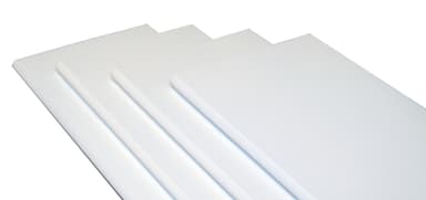Hylle M-design 100 cm - hvit