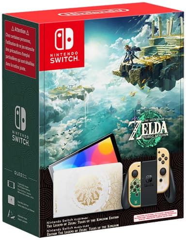 Nintendo Switch OLED Tears of the Kingdom Edition spillkonsoll