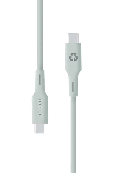 Pale Pine Resirkulert USB C cable · Eco!