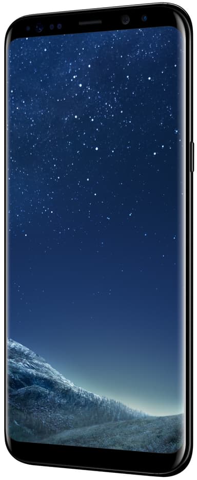 Samsung Galaxy S8 Plus smarttelefon (sort)