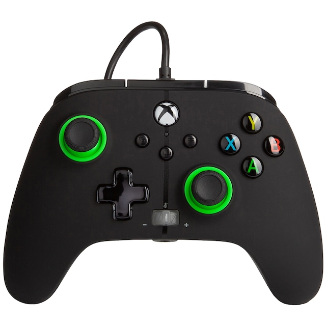 PowerA Xbox Enwired kontroller (sort)