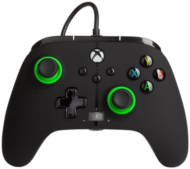 PowerA Xbox Enwired kontroller (sort)