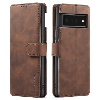 DG-Ming Lommebokdeksel 3-kort Google Pixel 6 Pro - Coffe