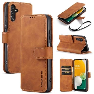DG-Ming Lommebokdeksel 3-kort Samsung Galaxy A04s - Brun