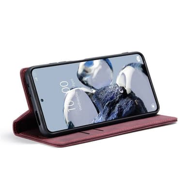 CaseMe Smart Magnet Flipdeksel Xiaomi 13 Lite - Burgund