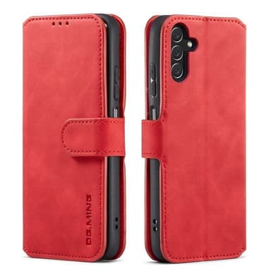 DG-Ming Lommebokdeksel 3-kort Samsung Galaxy A13 5G - Rød