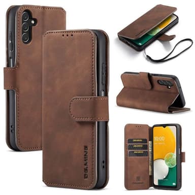 DG-Ming Lommebokdeksel 3-kort Samsung Galaxy A04s - Coffe