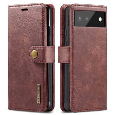 Mobil lommebok DG-Ming 2i1 Google Pixel 6 - Rød