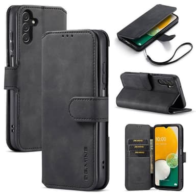 DG-Ming Lommebokdeksel 3-kort Samsung Galaxy A04s - Sort