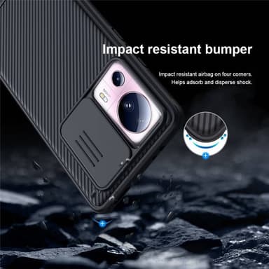 Nillkin CamShield deksel Xiaomi 13 Lite - Svart