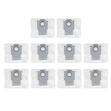 Støvsugerposer 10-pakning Xiaomi Roborock S7 Maxv Ultra / S7 Pro Ultra / Q7 Plus / Q7 Max Plus / Q5 Plus / T8