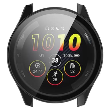 Smart klokkedeksel med skjermbeskytter Sort Garmin Forerunner 265S