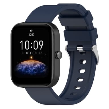 INF Klokkerem silikon Mørke blå OnePlus Nord Watch