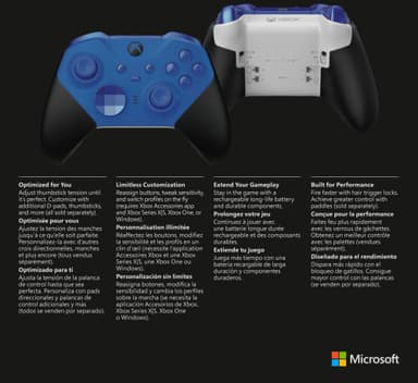 Xbox Series Elite trådløs kontroller Series 2 Core (blå)