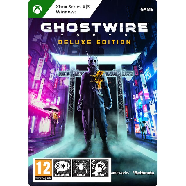 Ghostwire: Tokyo Deluxe Edition - PC Windows,Xbox Series X,Xbox Series